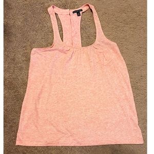 Coral Pink Racerback Tank Top - American Eagle